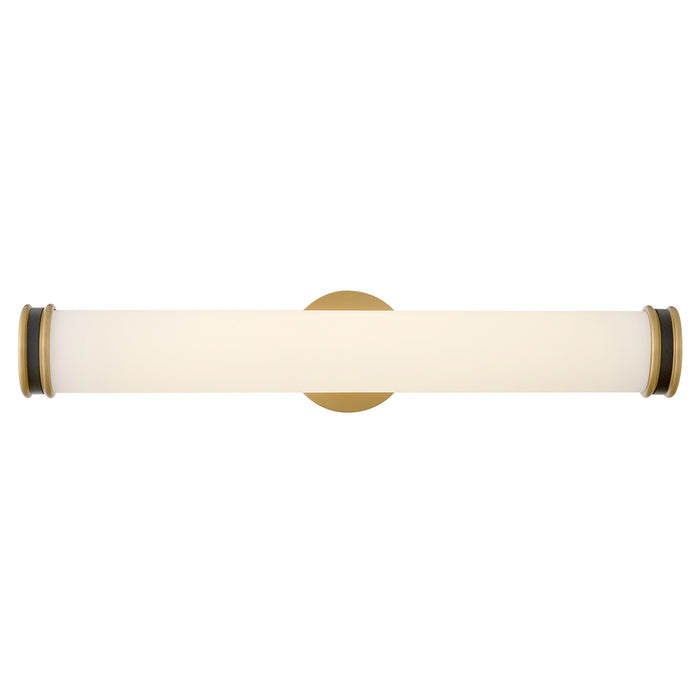 Lark - 85652LCB-BK - LED Vanity - Ames - Lacquered Brass