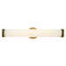 Lark - 85652LCB-BK - LED Vanity - Ames - Lacquered Brass