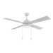 Progress Lighting - P250127-28M-30 - 52" Ceiling Fan - Tavo - Matte White