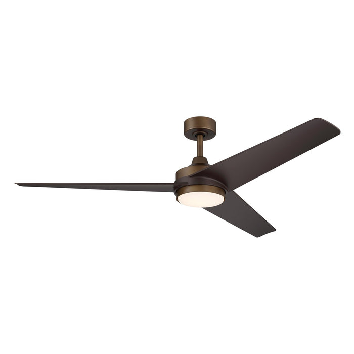 Progress Lighting - P250128-215-30 - 60" Ceiling Fan - Velto - Heritage Brushed Bronze