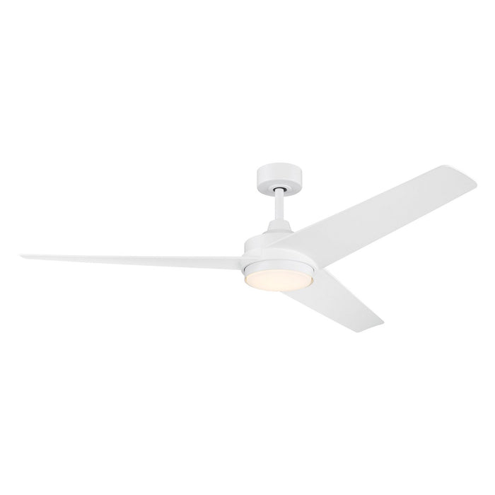 Progress Lighting - P250128-28M-30 - 60" Ceiling Fan - Velto - Matte White