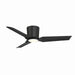 Progress Lighting - P250130-31M-30 - 48" Ceiling Fan - Rynn - Matte Black