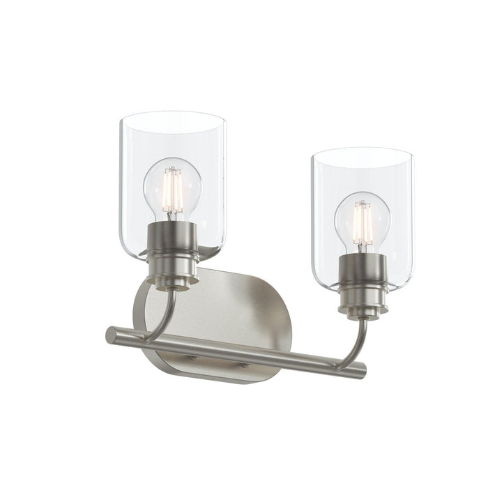 Progress Lighting - P300566-009 - Two Light Bath Vanity - Reines - Brushed Nickel