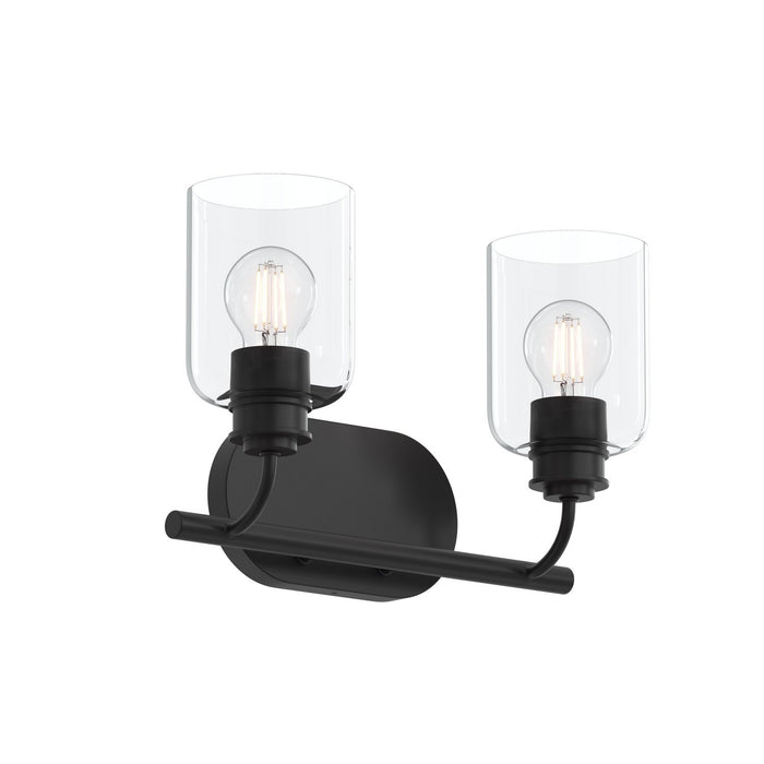 Progress Lighting - P300566-31M - Two Light Bath Vanity - Reines - Matte Black