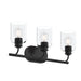 Progress Lighting - P300567-31M - Three Light Bath Vanity - Reines - Matte Black
