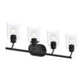 Progress Lighting - P300568-31M - Four Light Bath Vanity - Reines - Matte Black