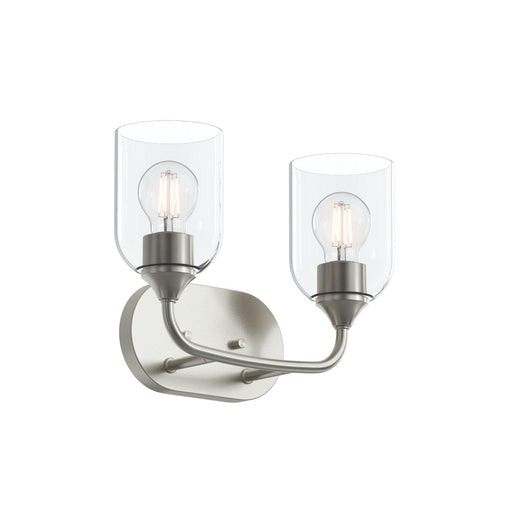 Progress Lighting - P300572-009 - Two Light Bath Vanity - Ilia - Brushed Nickel