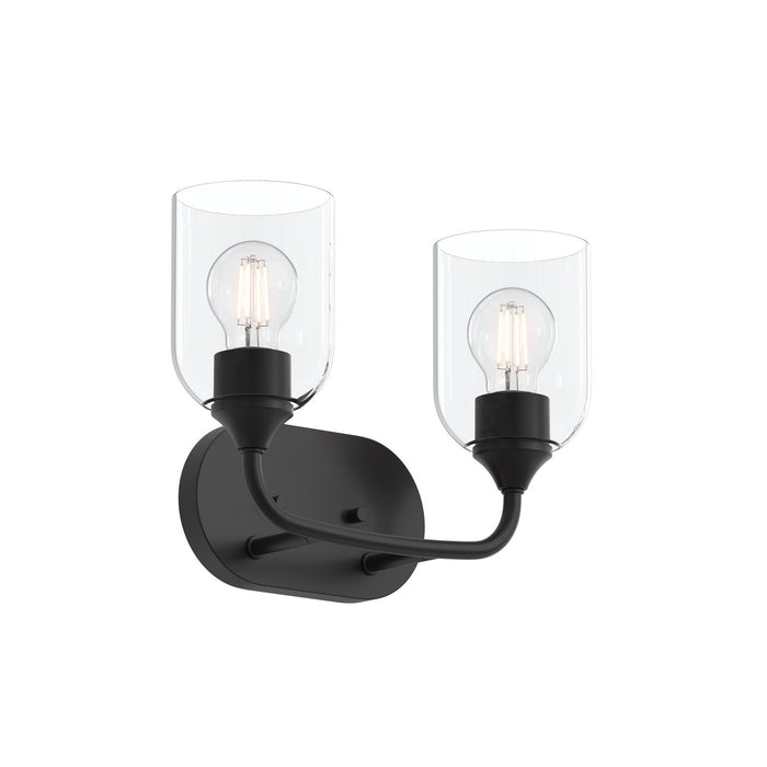 Progress Lighting - P300572-31M - Two Light Bath Vanity - Ilia - Matte Black