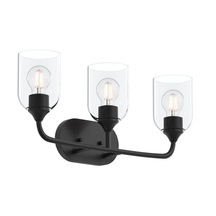Progress Lighting - P300573-31M - Three Light Bath Vanity - Ilia - Matte Black