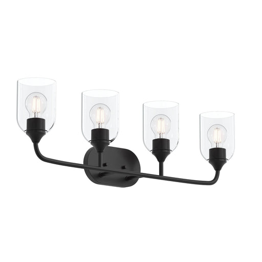 Progress Lighting - P300574-31M - Four Light Bath Vanity - Ilia - Matte Black