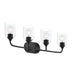 Progress Lighting - P300574-31M - Four Light Bath Vanity - Ilia - Matte Black