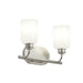 Progress Lighting - P300578-009 - Two Light Bath Vanity - Reines - Brushed Nickel