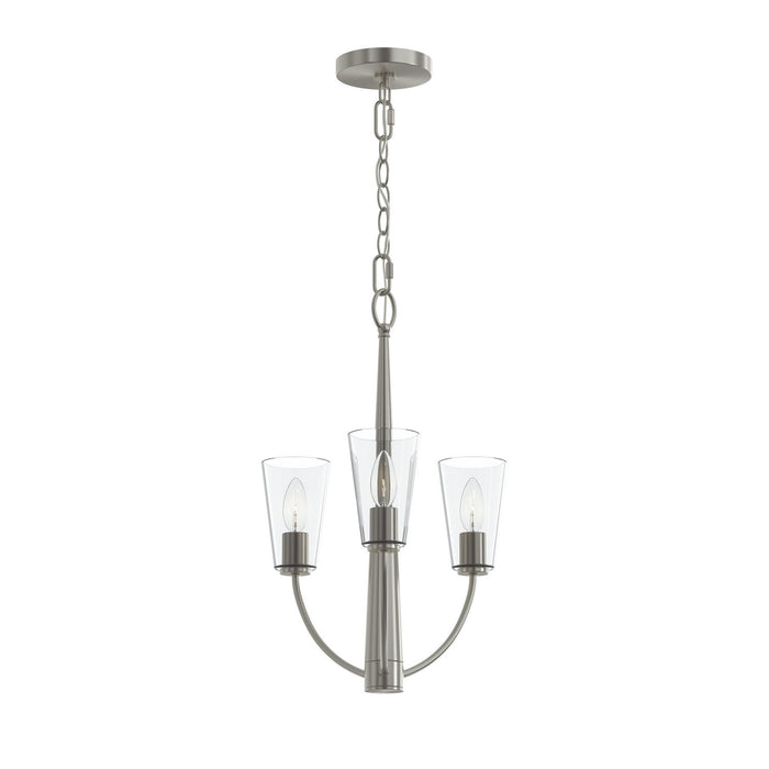 Progress Lighting - P400452-009 - Three Light Chandelier - Jheni - Brushed Nickel