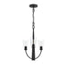 Progress Lighting - P400452-31M - Three Light Chandelier - Jheni - Matte Black