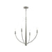 Progress Lighting - P400458-009 - Four Light Chandelier - Jheni - Brushed Nickel