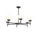 Progress Lighting - P400469-31M - Six Light Chandelier - Rigsby - Matte Black