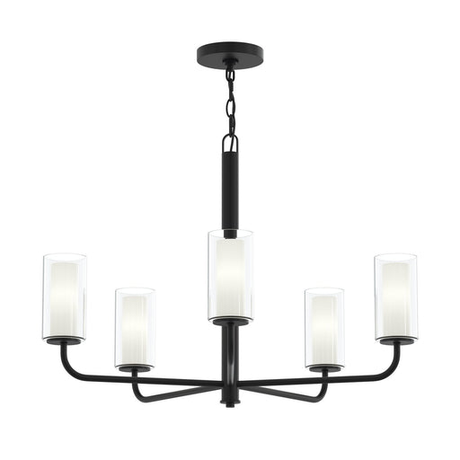 Progress Lighting - P400475-31M - Five Light Chandelier - Mack - Matte Black