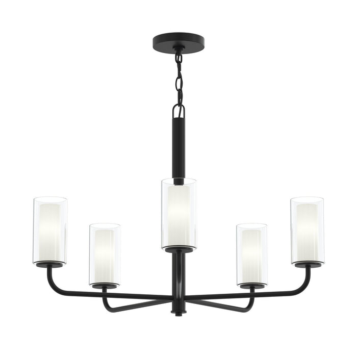 Progress Lighting - P400475-31M - Five Light Chandelier - Mack - Matte Black