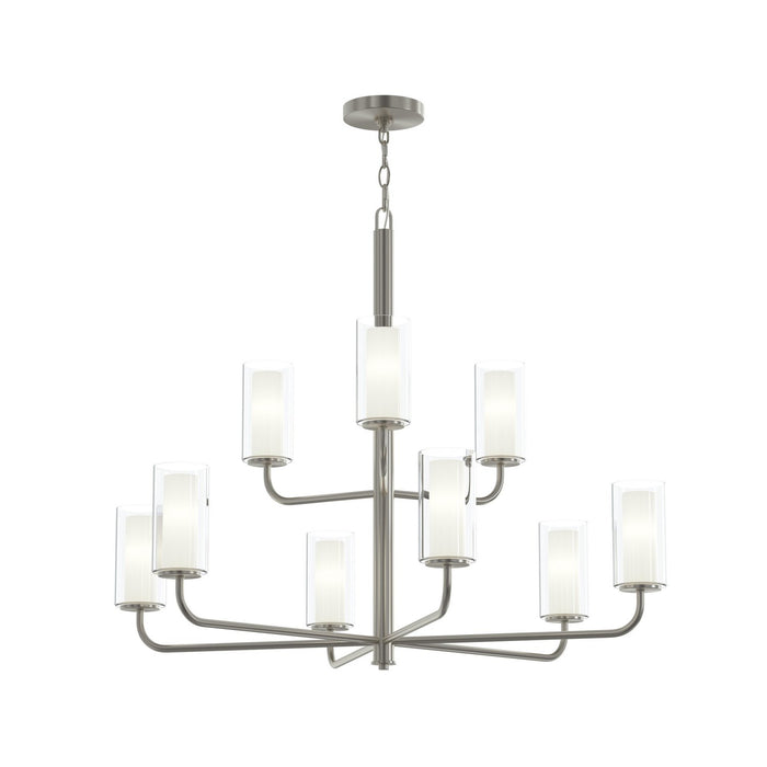 Progress Lighting - P400478-009 - Nine Light Chandelier - Mack - Brushed Nickel