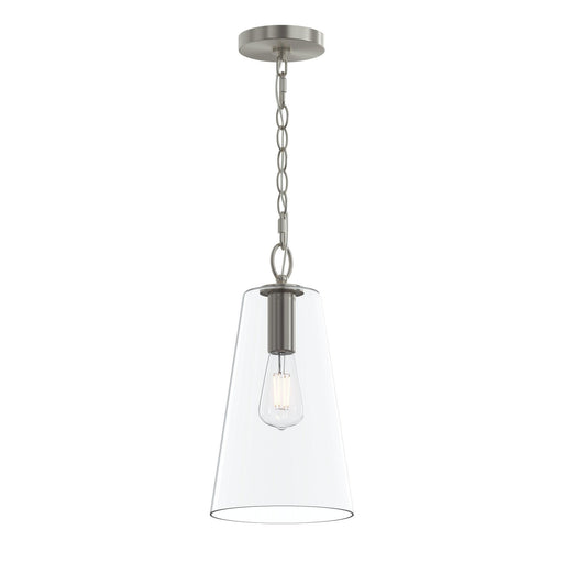 Jheni One Light Pendant Brushed Nickel