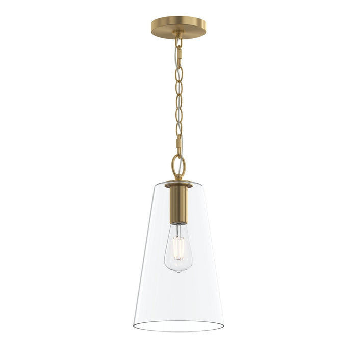 Progress Lighting - P500511-191 - One Light Pendant - Jheni - Brushed Gold
