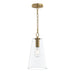 Progress Lighting - P500511-191 - One Light Pendant - Jheni - Brushed Gold