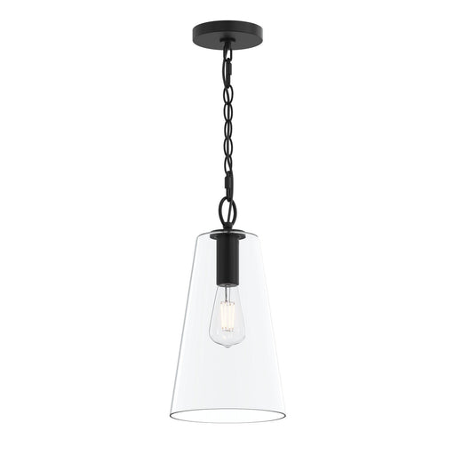 Jheni One Light Pendant Matte Black