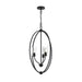 Progress Lighting - P500512-31M - Three Light Foyer Pendant - Jheni - Matte Black