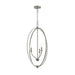 Progress Lighting - P500513-009 - Three Light Foyer Pendant - Jheni - Brushed Nickel
