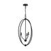 Progress Lighting - P500513-31M - Three Light Foyer Pendant - Jheni - Matte Black