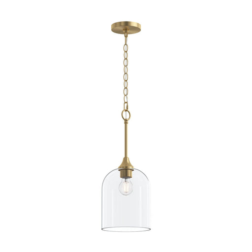 Progress Lighting - P500514-191 - One Light Pendant - Ilia - Brushed Gold