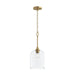 Progress Lighting - P500514-191 - One Light Pendant - Ilia - Brushed Gold