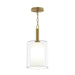 Progress Lighting - P500515-191 - One Light Pendant - Mack - Brushed Gold