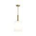 Progress Lighting - P500516-191 - One Light Pendant - Reines - Brushed Gold