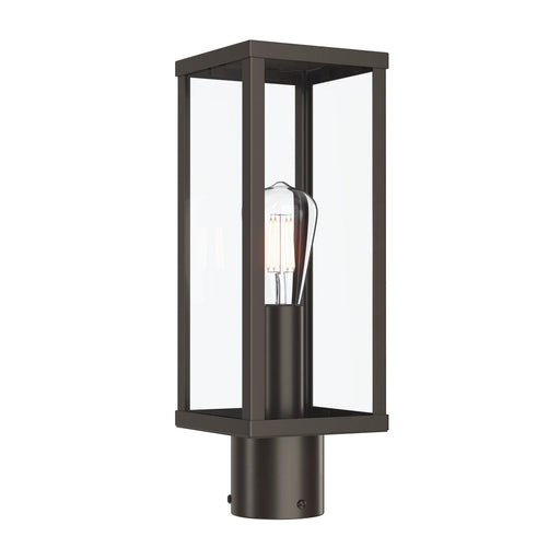 Ryle One Light Outdoor Post Mount Antique Bronze