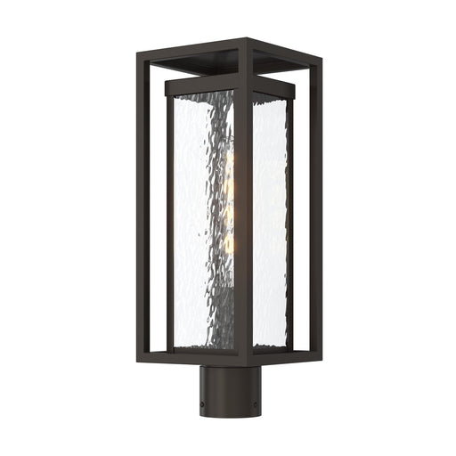 Shaw One Light Outdoor Post Mount Antique Bronze