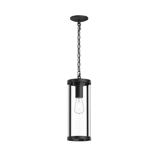 Kagen One Light Outdoor Pendant Matte Black