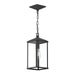 Progress Lighting - P550147-31M - One Light Outdoor Pendant - Cantley - Matte Black