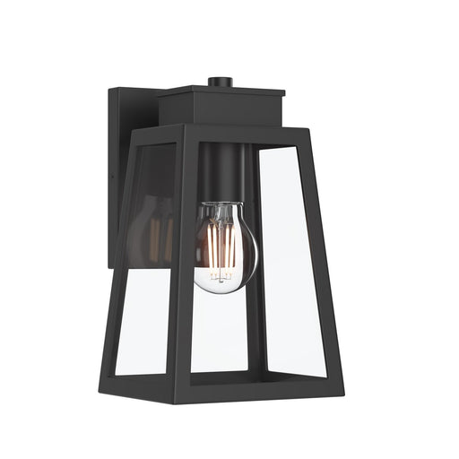 Hedry One Light Outdoor Wall Mount Matte Black
