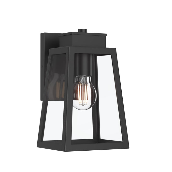 Progress Lighting - P560401-31M - One Light Outdoor Wall Mount - Hedry - Matte Black