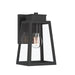 Progress Lighting - P560401-31M - One Light Outdoor Wall Mount - Hedry - Matte Black