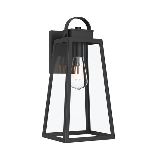 Hedry One Light Outdoor Wall Mount Matte Black