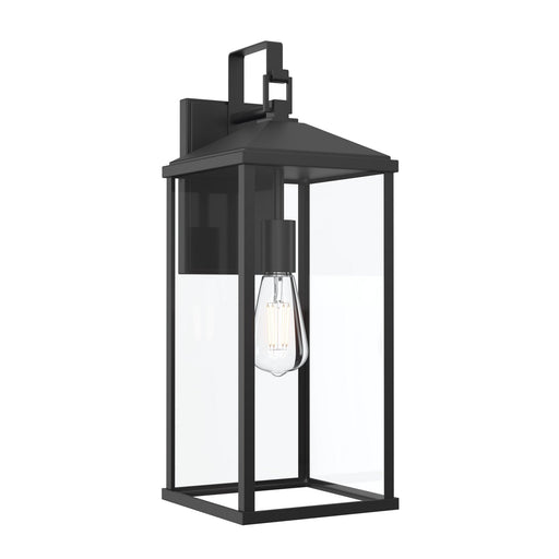 Cantley One Light Outdoor Wall Mount Matte Black