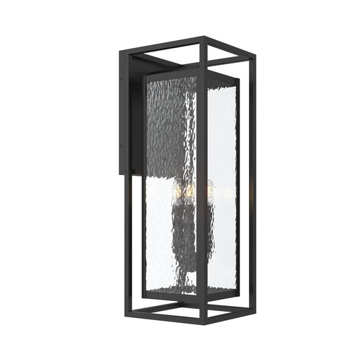 Shaw Three Light Outdoor Wall Mount Black