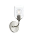 Progress Lighting - P710155-009 - One Light Wall Sconce - Ilia - Brushed Nickel