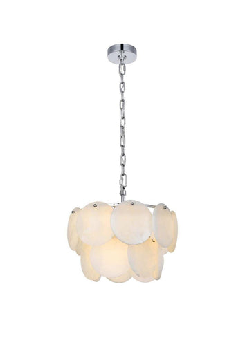 Charlotte Six Light Chandelier Chrome