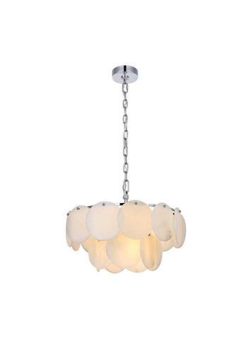 Charlotte Nine Light Chandelier Chrome