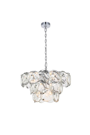 Charlotte 12 Light Chandelier Chrome