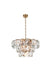 Elegant Lighting - 1010D24SG-01CR - 12 Light Chandelier - Charlotte - Satin Gold