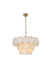 Elegant Lighting - 1010D24SG-11ST - 12 Light Chandelier - Charlotte - Satin Gold